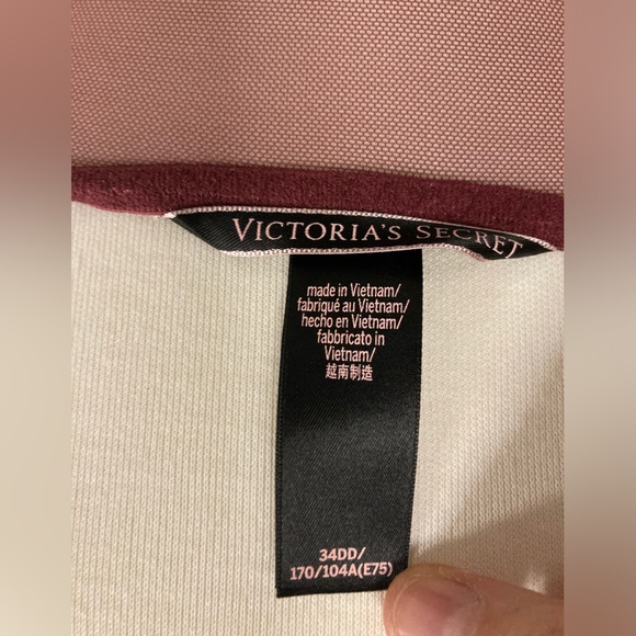 NWOT Victorias Secret - Mauve/ Dusty Rose - Unlined 'Teddy' - Small - Picture 3 of 3